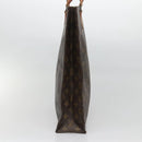 LOUIS VUITTON Monogram Sac Plat Hand Bag M51140 LV Auth 136681-4