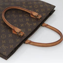 LOUIS VUITTON Monogram Sac Plat Hand Bag M51140 LV Auth 136681-6