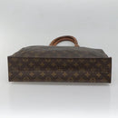 LOUIS VUITTON Monogram Sac Plat Hand Bag M51140 LV Auth 136681-5