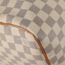 LOUIS VUITTON Damier Azur Keepall 50 Boston Bag N41430 LV Auth 136686V-18