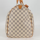 LOUIS VUITTON Damier Azur Keepall 50 Boston Bag N41430 LV Auth 136686V-5
