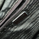 PRADA Backpack Nylon Green Silver Auth 136692-23