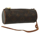 LOUIS VUITTON Monogram Papillon Pouch LV Auth 136696-1
