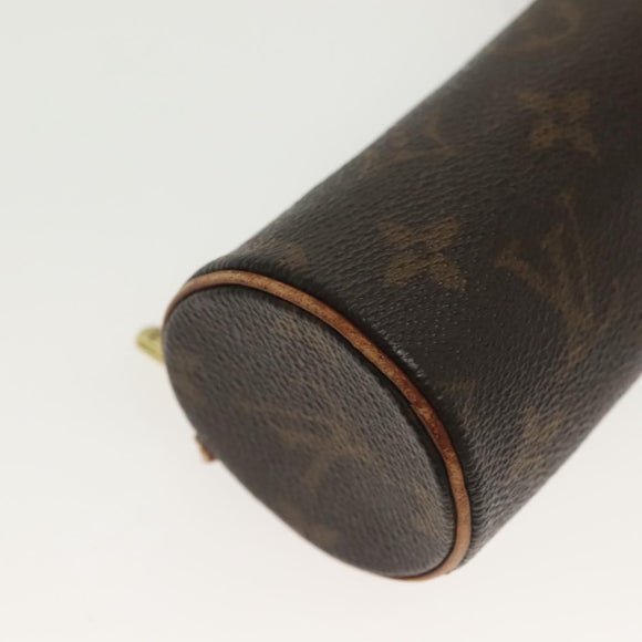 LOUIS VUITTON Monogram Papillon Pouch LV Auth 136696
