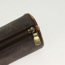 LOUIS VUITTON Monogram Papillon Pouch LV Auth 136696-18