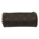 LOUIS VUITTON Monogram Papillon Pouch LV Auth 136696-2