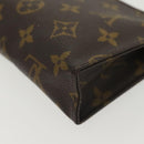 LOUIS VUITTON Monogram Poche Toilette 15 Pouch M47546 LV Auth 136698-16