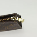 LOUIS VUITTON Monogram Poche Toilette 15 Pouch M47546 LV Auth 136698-9