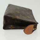 LOUIS VUITTON Monogram Poche Toilette 15 Pouch M47546 LV Auth 136698-4