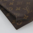 LOUIS VUITTON Monogram Poche Toilette 26 Pouch M47542 LV Auth 136700-14