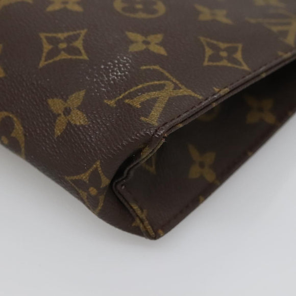 LOUIS VUITTON Monogram Poche Toilette 19 Pouch M47544 LV Auth 136701