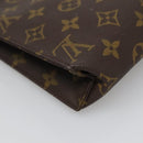 LOUIS VUITTON Monogram Poche Toilette 19 Pouch M47544 LV Auth 136701-16