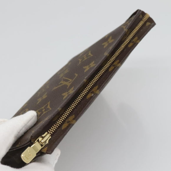 LOUIS VUITTON Monogram Poche Toilette 19 Pouch M47544 LV Auth 136701