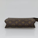 LOUIS VUITTON Monogram Poche Toilette 19 Pouch M47544 LV Auth 136701-6