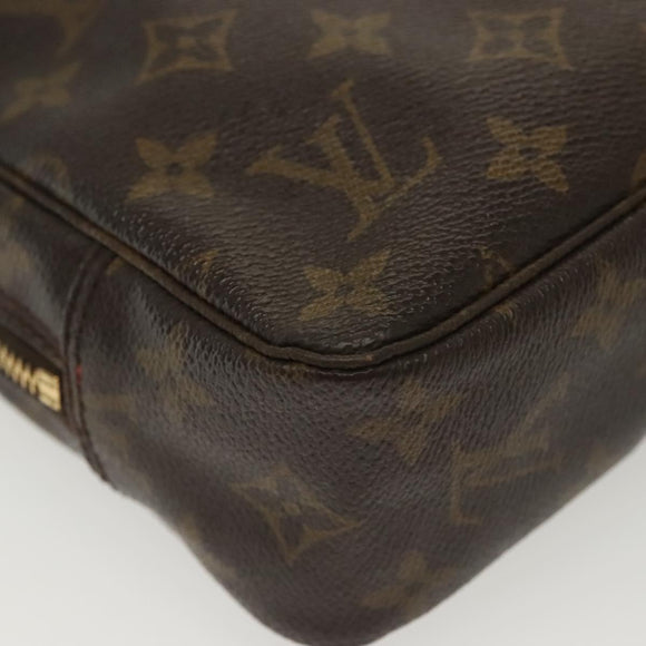 LOUIS VUITTON Monogram Trousse Toilette 23 Clutch Bag M47524 LV Auth 136702