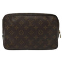 LOUIS VUITTON Monogram Trousse Toilette 23 Clutch Bag M47524 LV Auth 136702-2