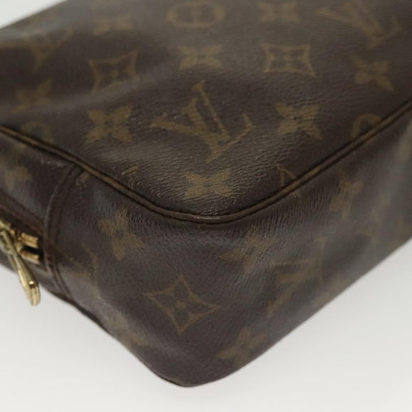 LOUIS VUITTON Monogram Trousse Toilette 23 Clutch Bag M47524 LV Auth 136702