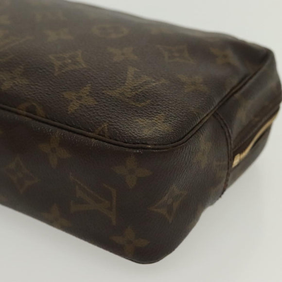 LOUIS VUITTON Monogram Trousse Toilette 23 Clutch Bag M47524 LV Auth 136702