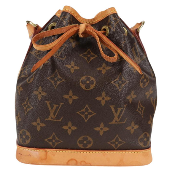 LOUIS VUITTON Monogram Mini Noe Hand Bag M42227 LV Auth 136706V