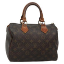 LOUIS VUITTON Monogram Speedy 25 Hand Bag M41528 LV Auth 136707-1