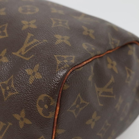 LOUIS VUITTON Monogram Speedy 25 Hand Bag M41528 LV Auth 136707