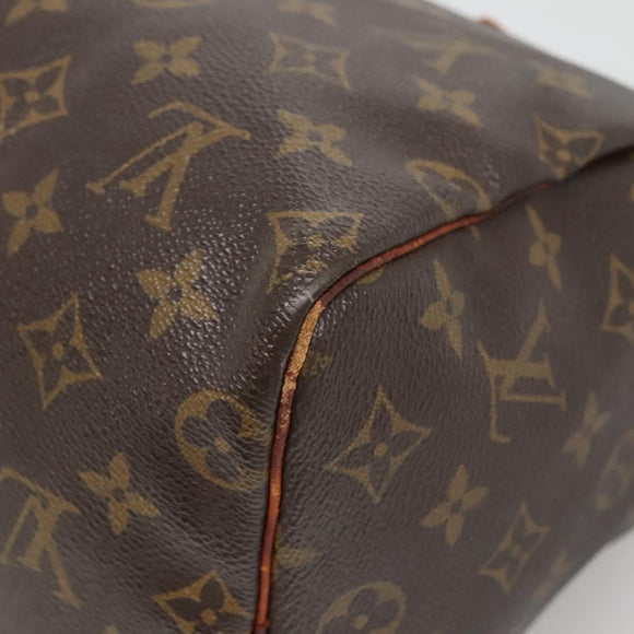 LOUIS VUITTON Monogram Speedy 25 Hand Bag M41528 LV Auth 136707