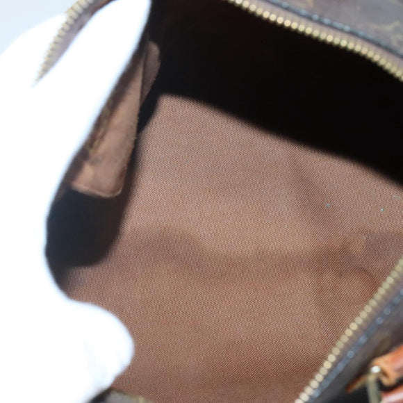 LOUIS VUITTON Monogram Speedy 25 Hand Bag M41528 LV Auth 136707