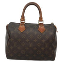 LOUIS VUITTON Monogram Speedy 25 Hand Bag M41528 LV Auth 136707-13