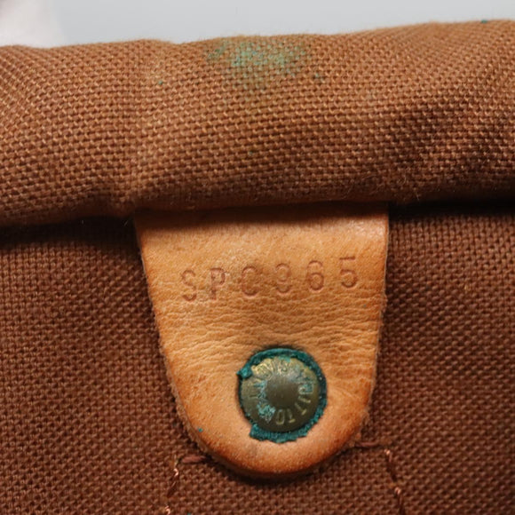 LOUIS VUITTON Monogram Speedy 25 Hand Bag M41528 LV Auth 136707