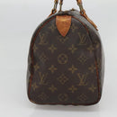 LOUIS VUITTON Monogram Speedy 25 Hand Bag M41528 LV Auth 136707-3