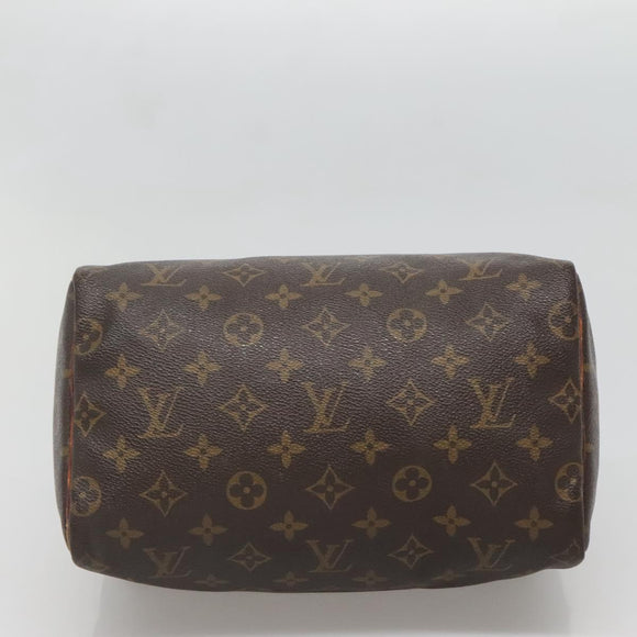 LOUIS VUITTON Monogram Speedy 25 Hand Bag M41528 LV Auth 136707