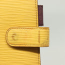LOUIS VUITTON Epi Agenda MM Day Planner Cover Yellow R20049 LV Auth 136711-8