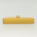 LOUIS VUITTON Epi Agenda MM Day Planner Cover Yellow R20049 LV Auth 136711-4