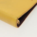 LOUIS VUITTON Epi Agenda MM Day Planner Cover Yellow R20049 LV Auth 136711-7
