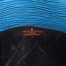 LOUIS VUITTON Epi Cartouchiere MM Shoulder Bag Blue M52245 LV Auth 136712-18