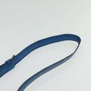 LOUIS VUITTON Epi Cartouchiere MM Shoulder Bag Blue M52245 LV Auth 136712-8