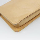 LOUIS VUITTON Monogram Vernis Lexington Pouch Beige M91010 LV Auth 136715-17