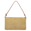 LOUIS VUITTON Monogram Vernis Lexington Pouch Beige M91010 LV Auth 136715-13