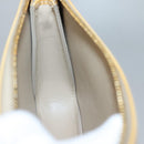 LOUIS VUITTON Monogram Vernis Lexington Pouch Beige M91010 LV Auth 136715-21