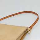 LOUIS VUITTON Monogram Vernis Lexington Pouch Beige M91010 LV Auth 136715-14
