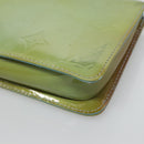 LOUIS VUITTON Monogram Vernis Lexington Pouch Baby Blue M91011 LV Auth 136716-14