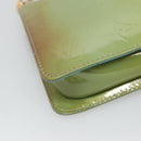 LOUIS VUITTON Monogram Vernis Lexington Pouch Baby Blue M91011 LV Auth 136716-17