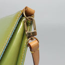 LOUIS VUITTON Monogram Vernis Lexington Pouch Baby Blue M91011 LV Auth 136716-18