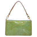 LOUIS VUITTON Monogram Vernis Lexington Pouch Baby Blue M91011 LV Auth 136716-13