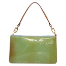 LOUIS VUITTON Monogram Vernis Lexington Pouch Baby Blue M91011 LV Auth 136716-2
