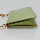 LOUIS VUITTON Monogram Vernis Lexington Pouch Baby Blue M91011 LV Auth 136716-3