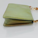 LOUIS VUITTON Monogram Vernis Lexington Pouch Baby Blue M91011 LV Auth 136716-4