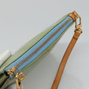 LOUIS VUITTON Monogram Vernis Lexington Pouch Baby Blue M91011 LV Auth 136716-6