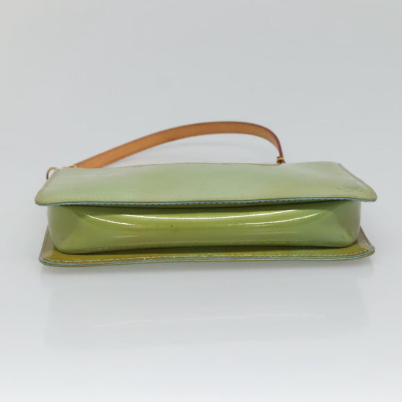 LOUIS VUITTON Monogram Vernis Lexington Pouch Baby Blue M91011 LV Auth 136716