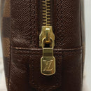 LOUIS VUITTON Damier Ebene Trousse Toilette Clutch Bag N47623 LV Auth 136718-12